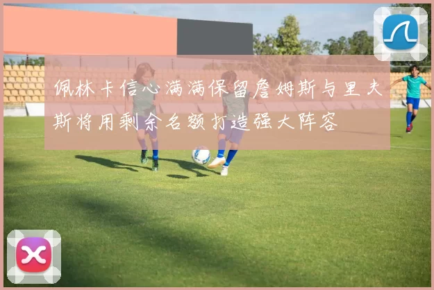 佩林卡信心满满保留詹姆斯与里夫斯将用剩余名额打造强大阵容