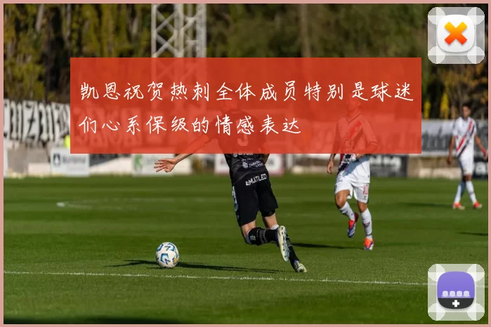 凯恩祝贺热刺全体成员特别是球迷们心系保级的情感表达
