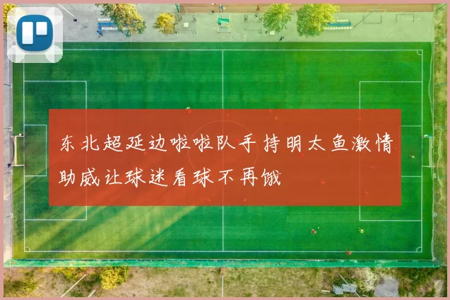 东北超延边啦啦队手持明太鱼激情助威让球迷看球不再饿